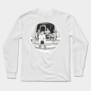 BLACK VINTAGE GOLDEN GIRLS THE BEST FRIENDS Long Sleeve T-Shirt